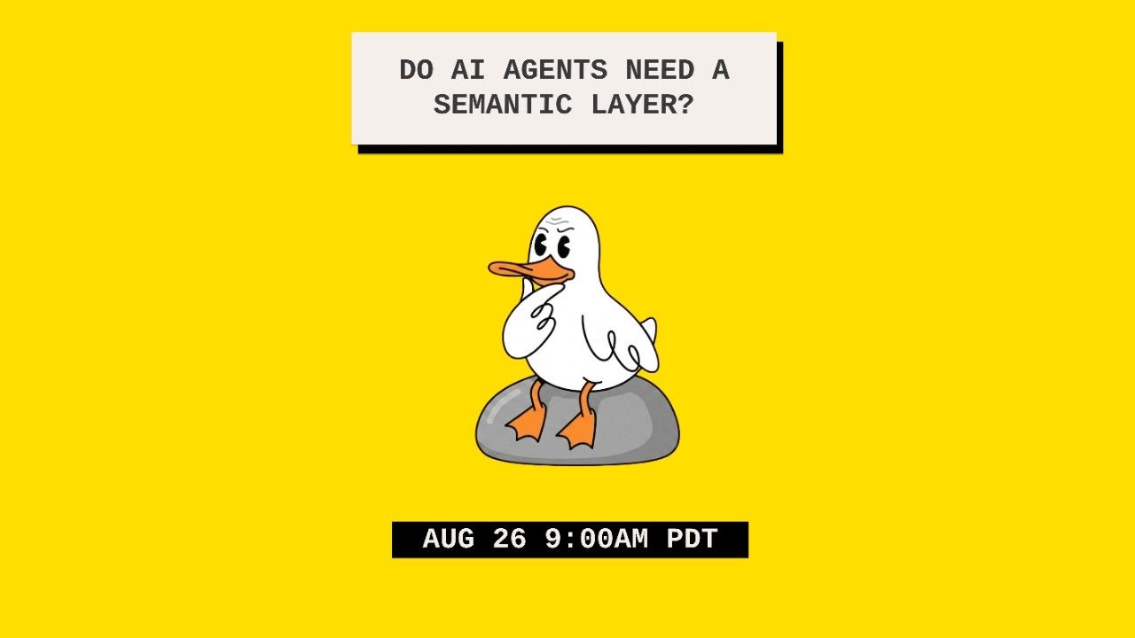 Do AI Agents Need a Semantic Layer? Evals Say It Depends | MotherDuck