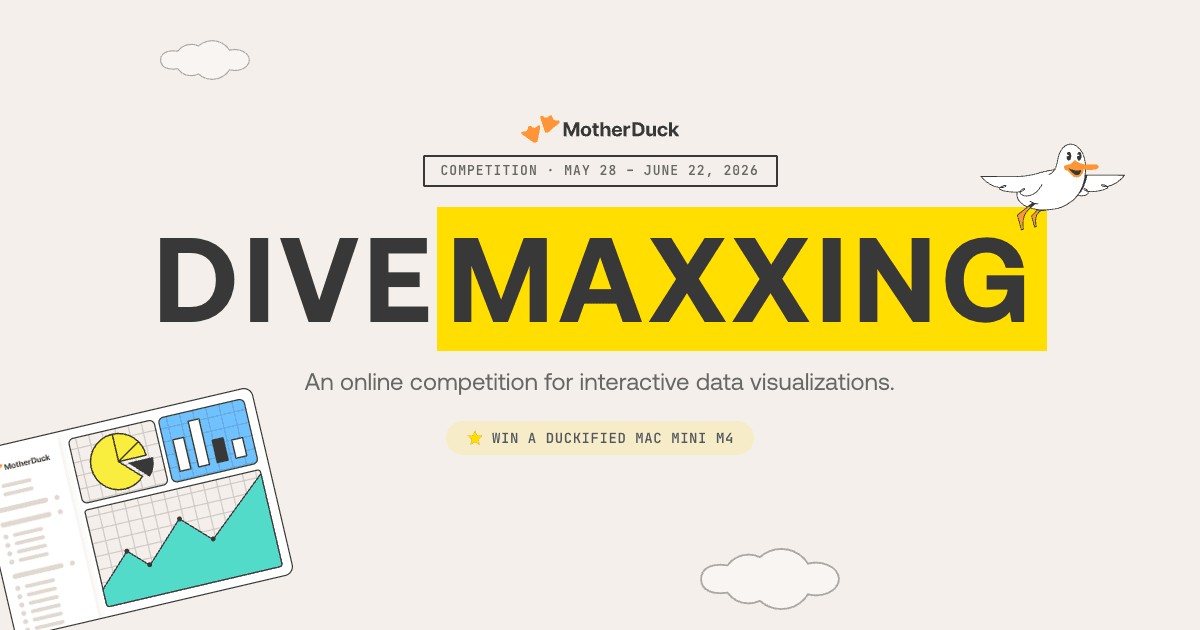 Announcing DiveMaxxing: An Online Data Viz Hackathon