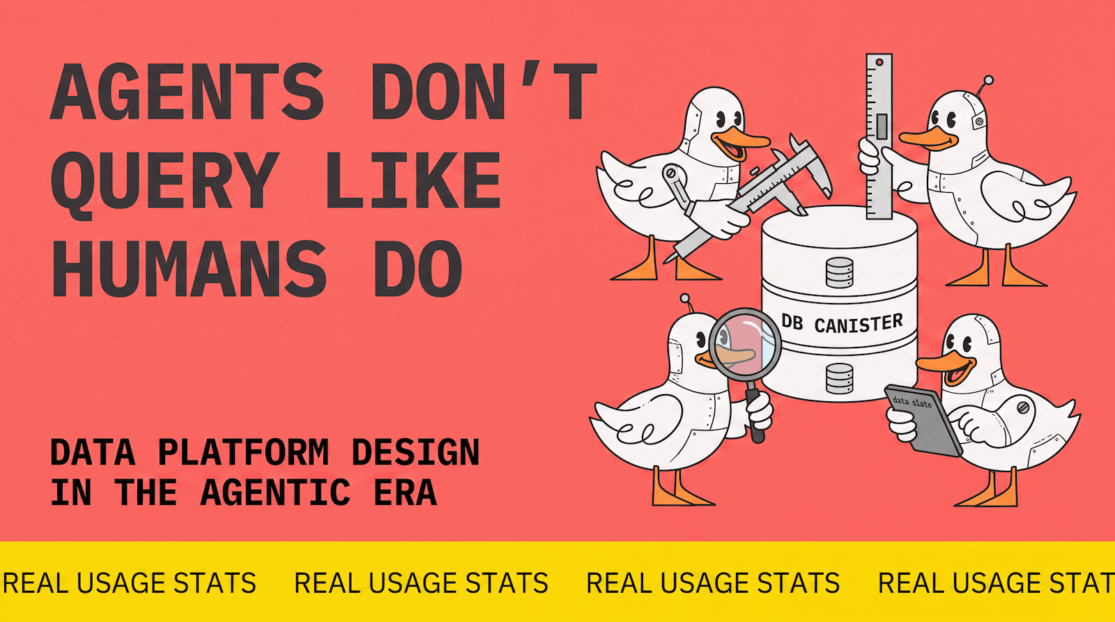 Agents Don’t Query Like Humans Do
