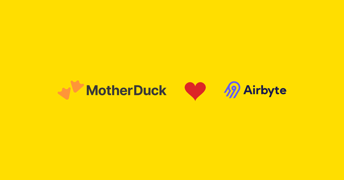 Airbyte + MotherDuck Integration | DuckDB Analytics