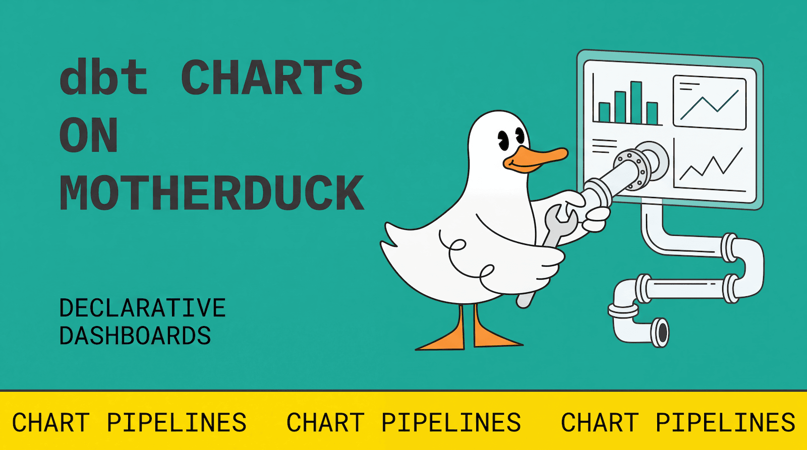 dbt Charts on MotherDuck: Declarative Dashboards