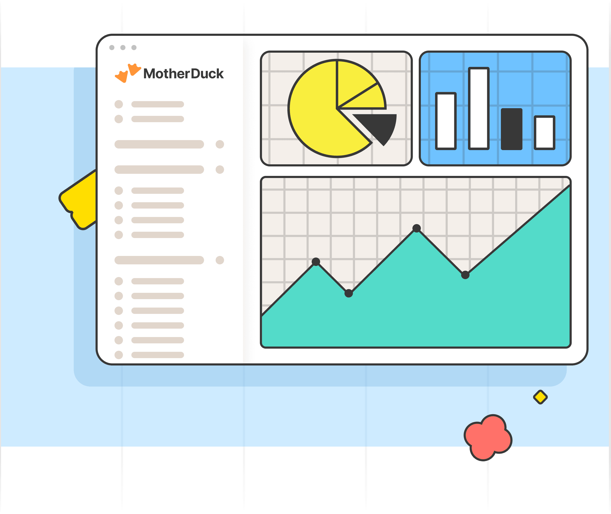 MotherDuck Dive dashboard