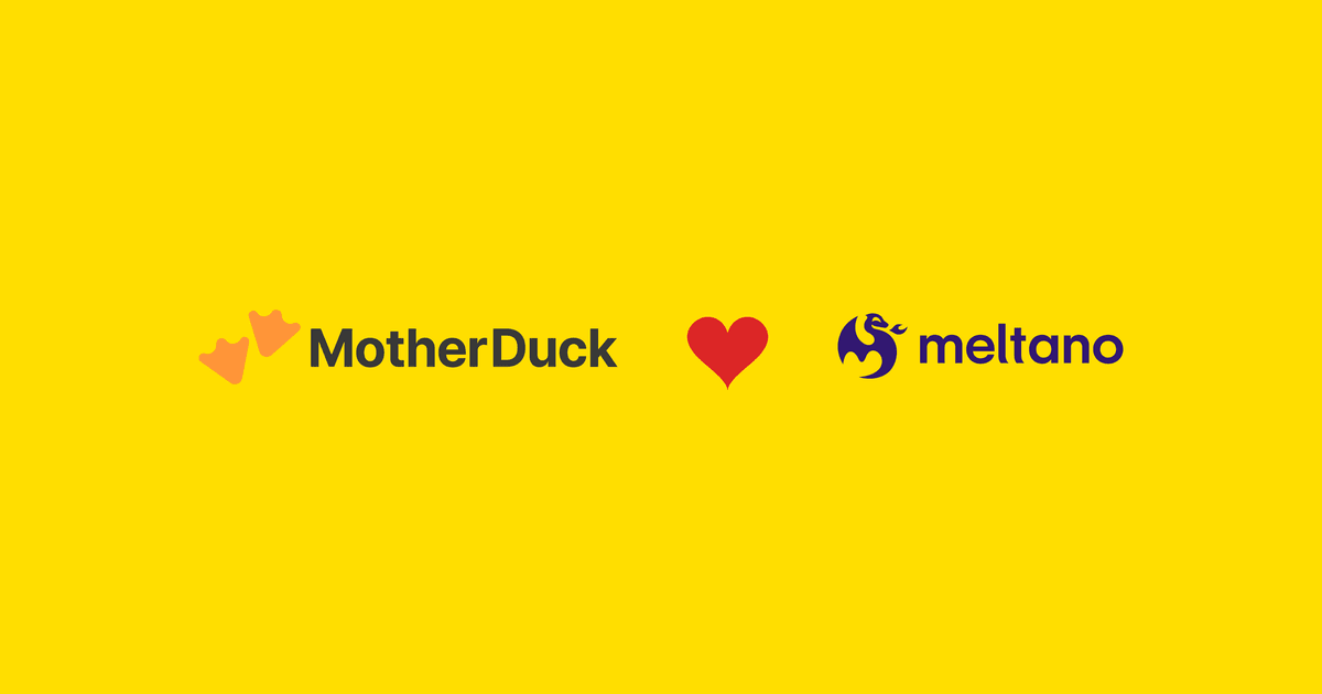 Meltano + MotherDuck Integration | DuckDB Analytics